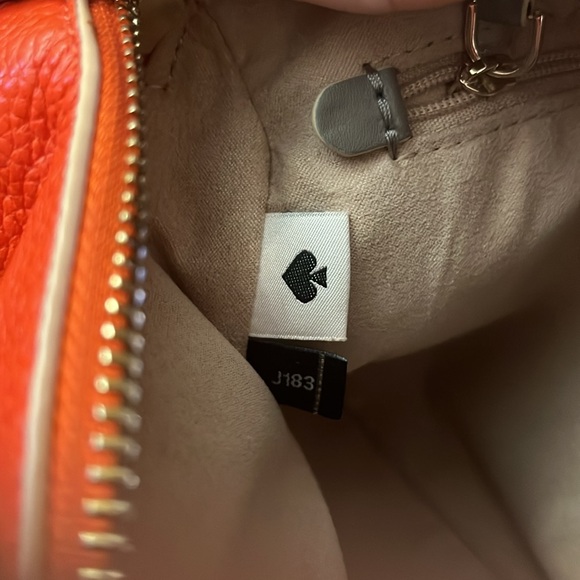 Kate Spade Vibrant Orange Crossbody Bag - Picture 7 of 9